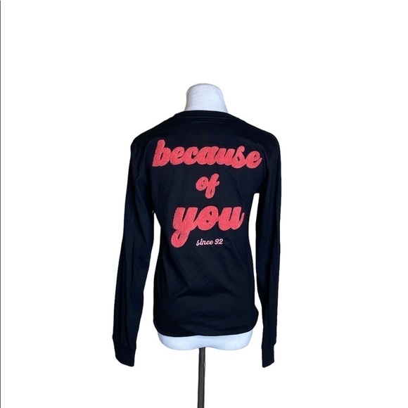 DUTCH BROS Because of you long sleeve  retro - Picture 2 of 5